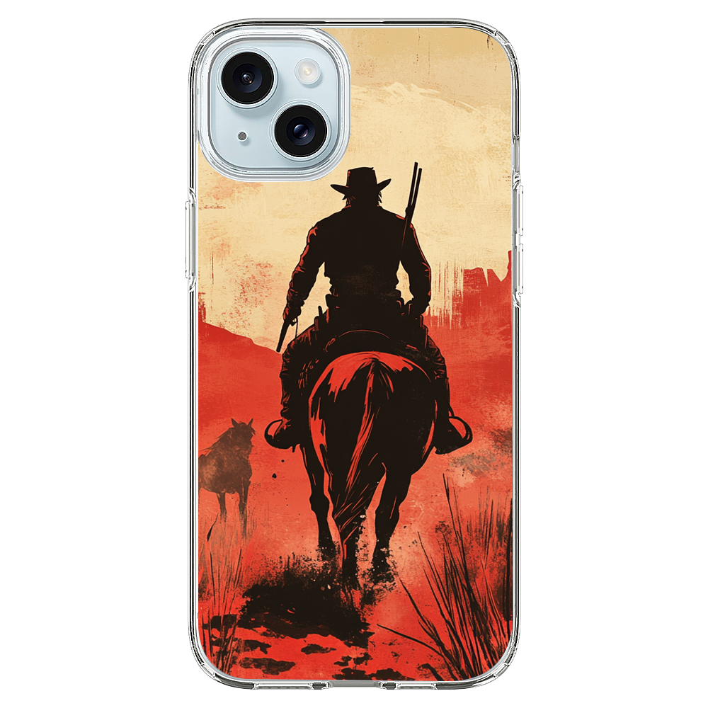 Red Dead Redemption Horse Riding Phone Case