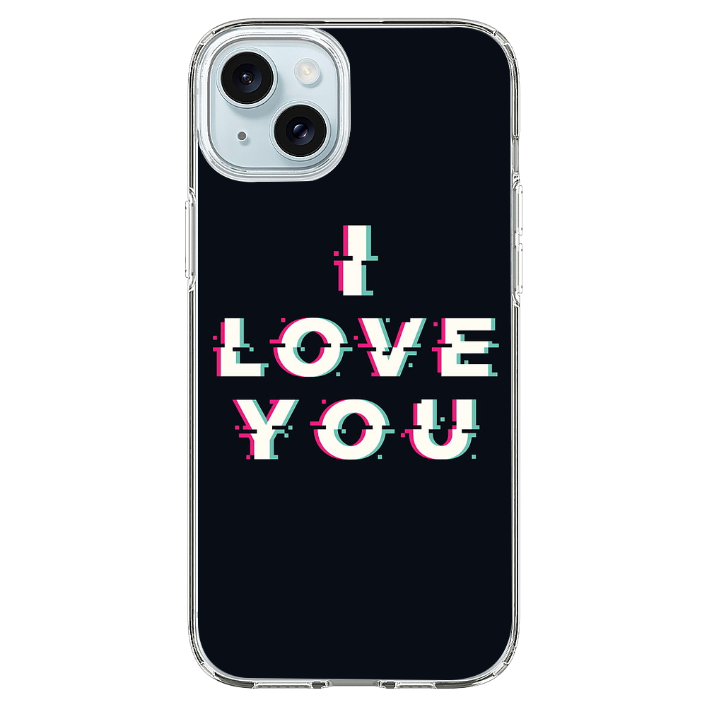 I Love You iPhone Case