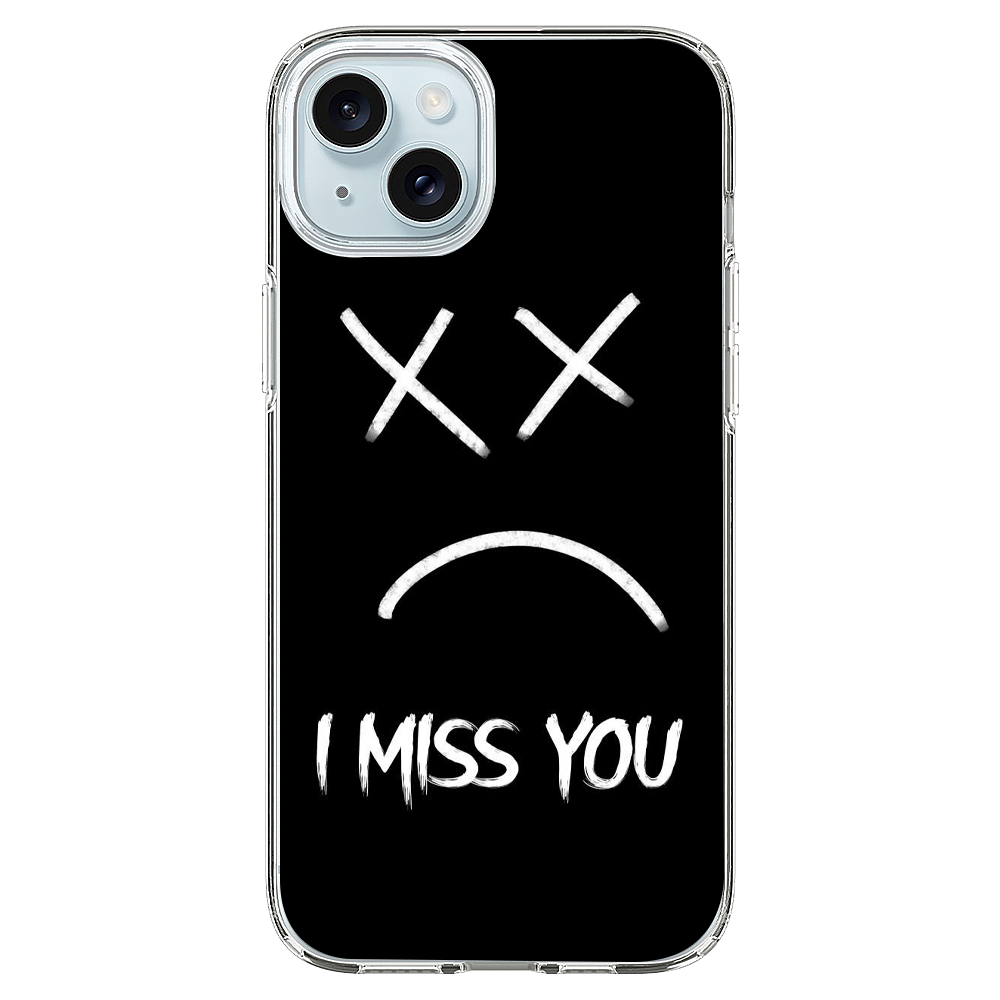 I miss you iPhone Case